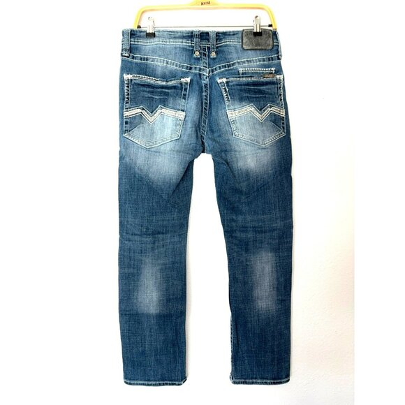 Salvage Havoc Straight Slim Fit Jeans Size 32 Short - Picture 2 of 11